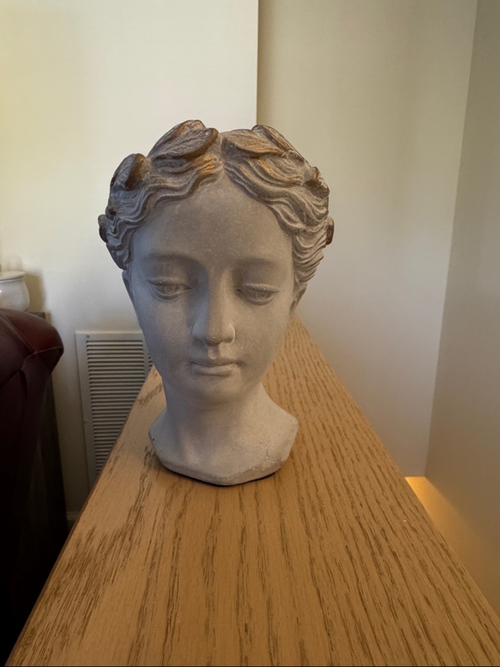 Anthropologie Neutral Gray Bust